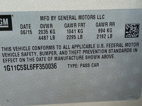 Used 2015 Chevrolet Malibu LT w/ Power Convenience Package image 39