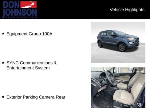 Used 2021 Ford EcoSport S image 6