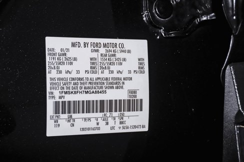 Used 2021 Ford Explorer Limited w/ Equipment Group 301A image 31
