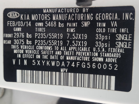 Used 2015 Kia Sorento SX image 33