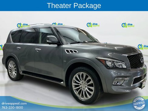 Used 2016 INFINITI QX80 Luxe w/ 22" Wheel Package image 3