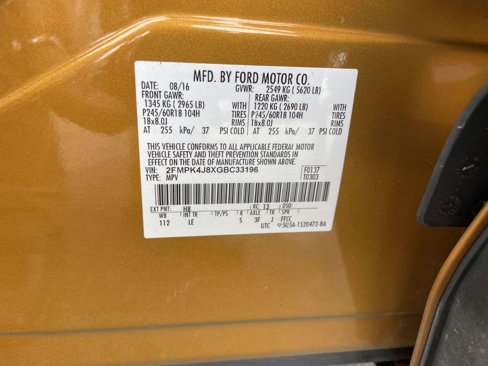 Used 2016 Ford Edge SEL w/ Equipment Group 201A image 10