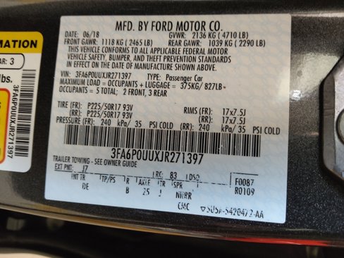 Used 2018 Ford Fusion S image 33