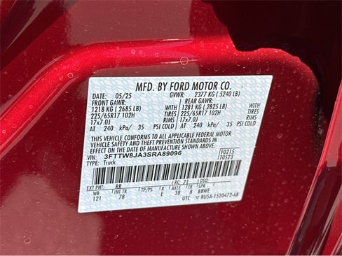 New 2025 Ford Maverick XLT w/ Equipment Group 302A image 44