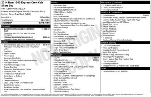 Used 2014 RAM 1500 Express image 4