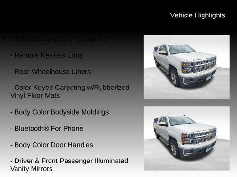 Used 2015 Chevrolet Silverado 1500 LT w/ LT Convenience Package image 8