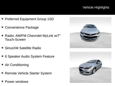 Used 2017 Chevrolet Cruze LT w/ Convenience Package image 11