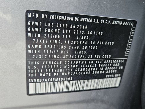 Certified 2023 Volkswagen Tiguan S image 23