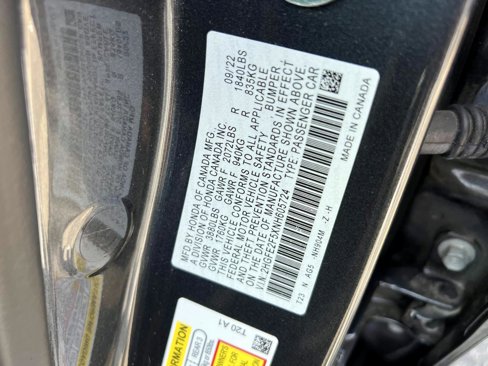 Certified 2022 Honda Civic Sport image 14