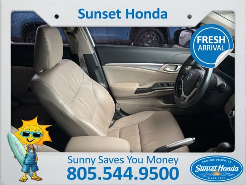 Used 2015 Honda Civic EX-L image 3
