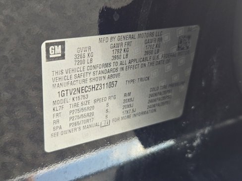 Used 2017 GMC Sierra 1500 SLT w/ SLT Premium Package image 7
