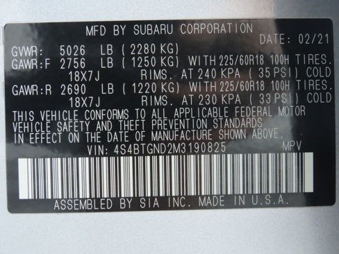 Used 2021 Subaru Outback Limited XT image 36