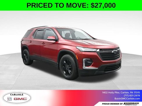 Certified 2023 Chevrolet Traverse LT w/ Midnight/Sport Edition image 1