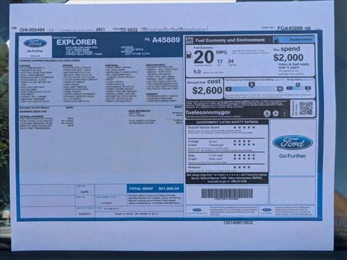 Used 2015 Ford Explorer FWD image 27