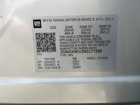 Certified 2022 Chevrolet Equinox LS image 35