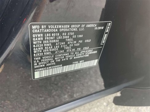 Used 2019 Volkswagen Atlas SEL R-Line image 18