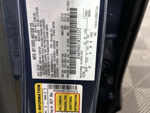 Used 2018 Ford Fusion SE w/ Fusion SE Technology Package image 27