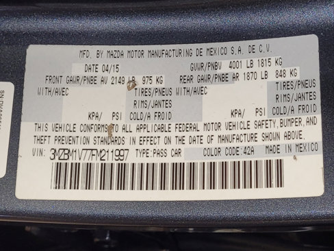 Used 2015 MAZDA MAZDA3 i Touring image 33