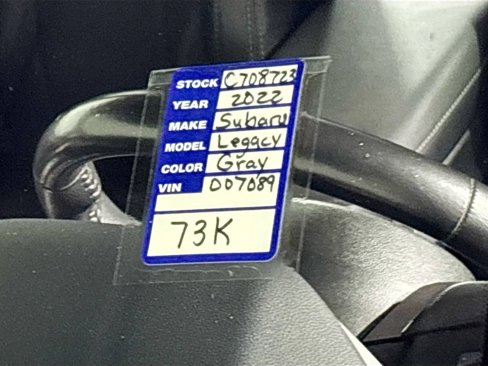 Certified 2022 Subaru Legacy Limited image 25