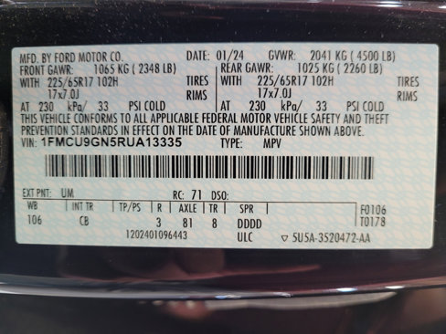 Used 2024 Ford Escape Active image 33