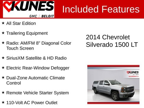 Used 2014 Chevrolet Silverado 1500 LT w/ All Star Edition image 2
