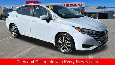 New 2025 Nissan Versa SV w/ Trunk Package image 1