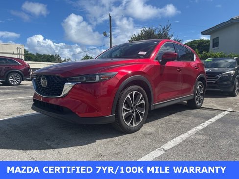 Certified 2022 MAZDA CX-5 AWD 2.5 S w/ Premium Package image 1
