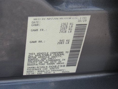 Used 2020 Nissan Altima 2.5 SR image 9