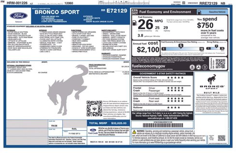 Used 2024 Ford Bronco Sport Big Bend image 29