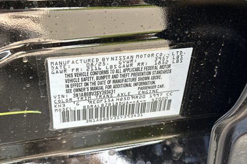New 2025 Nissan Sentra S image 26