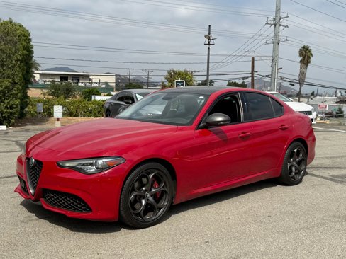 Used 2019 Alfa Romeo Giulia Ti Sport w/ Quick Order Package 22S Sport image 9