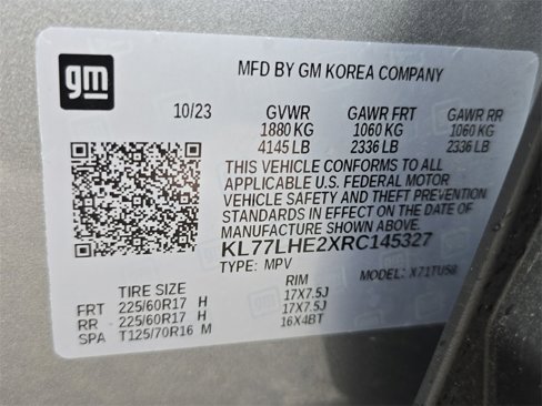 Certified 2024 Chevrolet Trax LT w/ Driver Confidence Package image 35