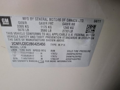 Used 2011 Chevrolet Equinox LS image 38
