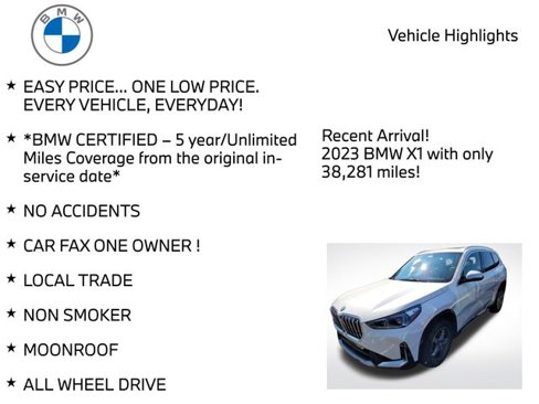 Certified 2023 BMW X1 xDrive28i w/ Premium Package image 2