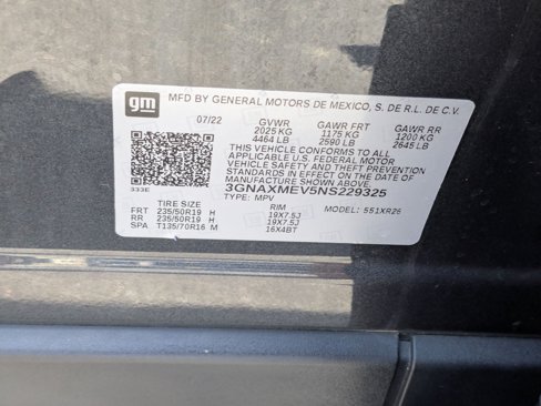 Used 2022 Chevrolet Equinox RS w/ RS Leather Package image 39