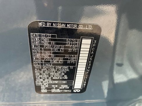 Certified 2022 INFINITI QX55 Essential image 33