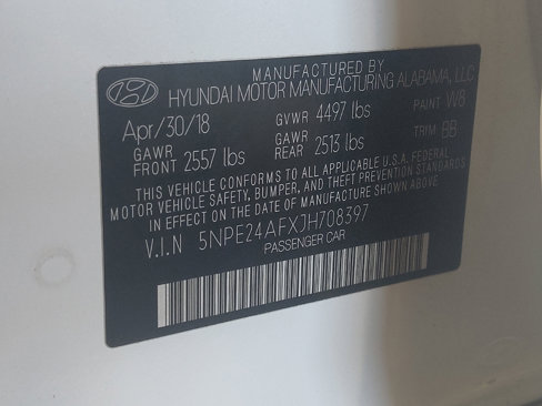 Used 2018 Hyundai Sonata SE image 33