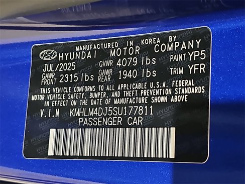 New 2025 Hyundai Elantra Blue image 33