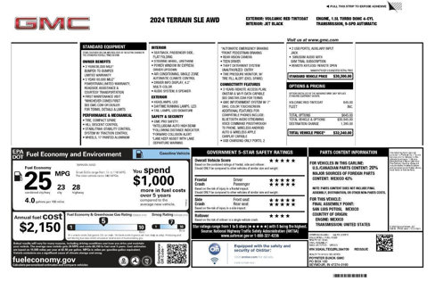Used 2024 GMC Terrain SLE image 2