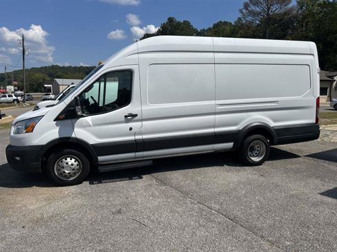 Used 2021 Ford Transit 350 148 High Roof Extended DRW w/ Load Area Protection Package image 2
