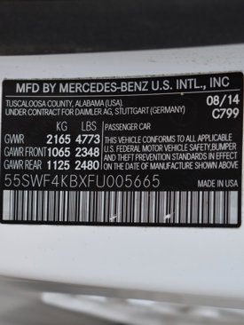 Used 2015 Mercedes-Benz C 300 4MATIC Sedan w/ Driver Assistance Package image 51