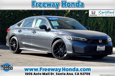 Certified 2025 Honda Civic Sport image 1
