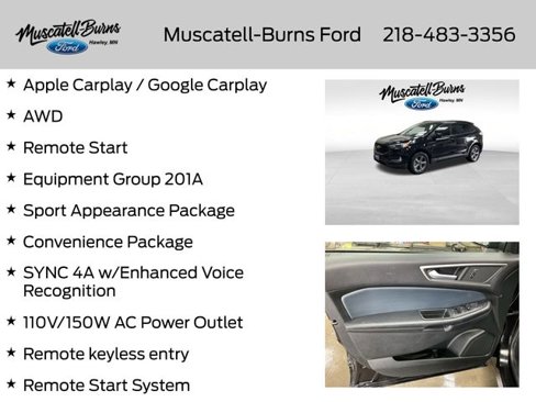 Certified 2023 Ford Edge SEL w/ Sport Appearance Package image 7