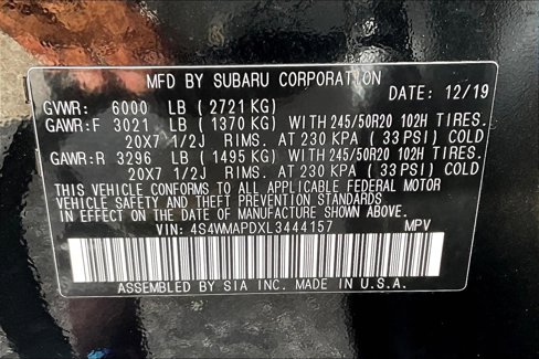 Used 2020 Subaru Ascent Limited w/ Technology Package image 36