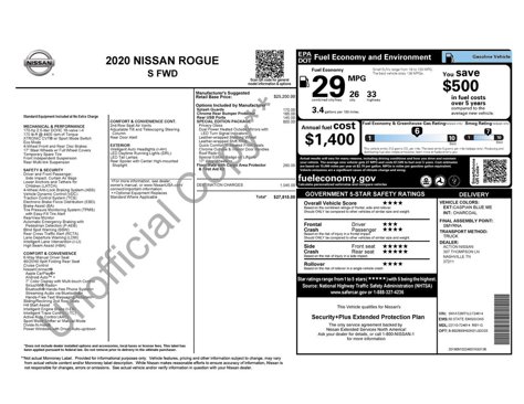 Used 2020 Nissan Rogue S w/ Special Edition Package image 5