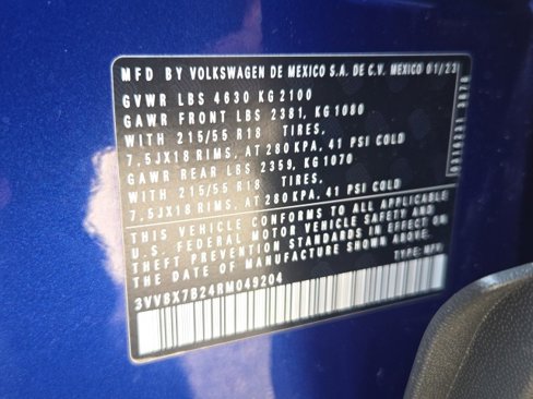 Used 2024 Volkswagen Taos S image 33