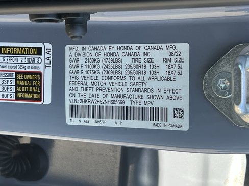 Certified 2022 Honda CR-V EX image 25
