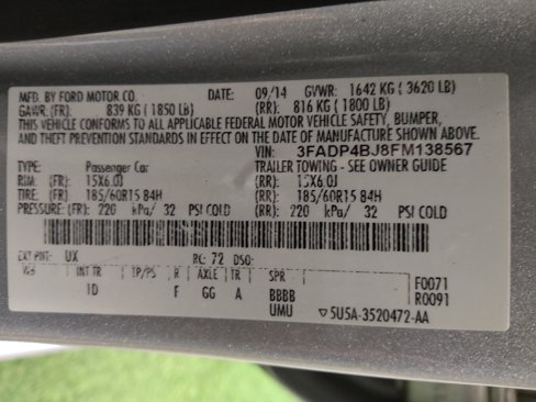 Used 2015 Ford Fiesta SE image 33