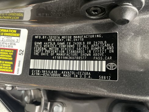 Used 2019 Toyota Camry XLE image 35