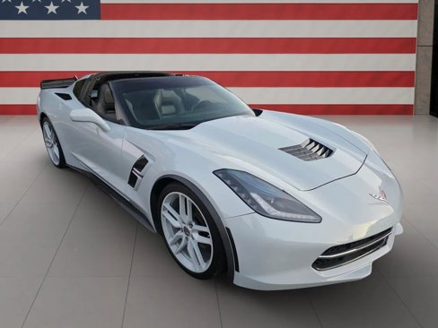 Used 2019 Chevrolet Corvette Stingray Coupe w/ 1LT image 1